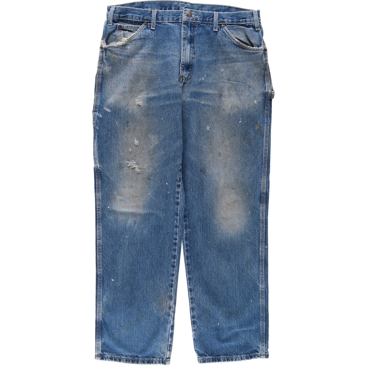 古着 ディッキーズ Dickies デニムペインターパンツ メンズw36相当/eaa631195