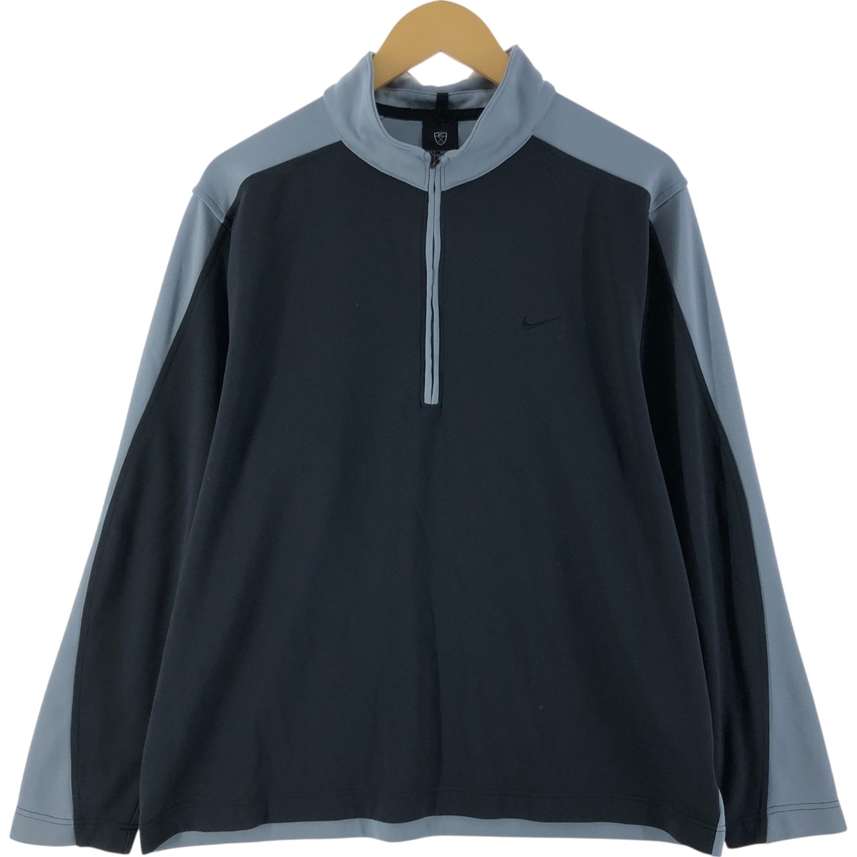 古着 ナイキ NIKE GOLF ゴルフ DRI-FIT ハーフジップ ジャージプルオーバー メンズL相当/eaa540128