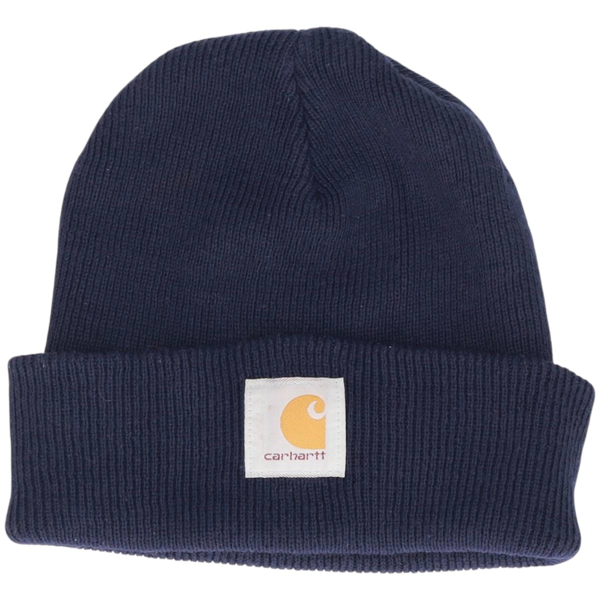 古着 カーハート Carhartt ニット帽 ビーニー カナダ製 ONE SIZE フリーサイズ相当/gaa006370