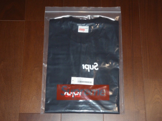 Supreme x COMME des GARCONS SHIRT Split Box Logo Tee "Black"