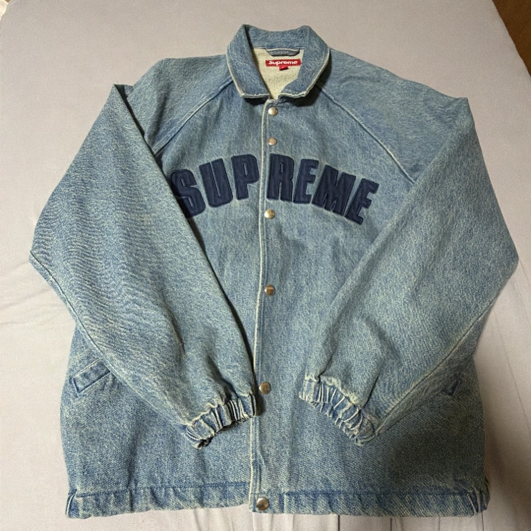 Supreme Arc Denim Coaches Jacket "Washed Indigo"