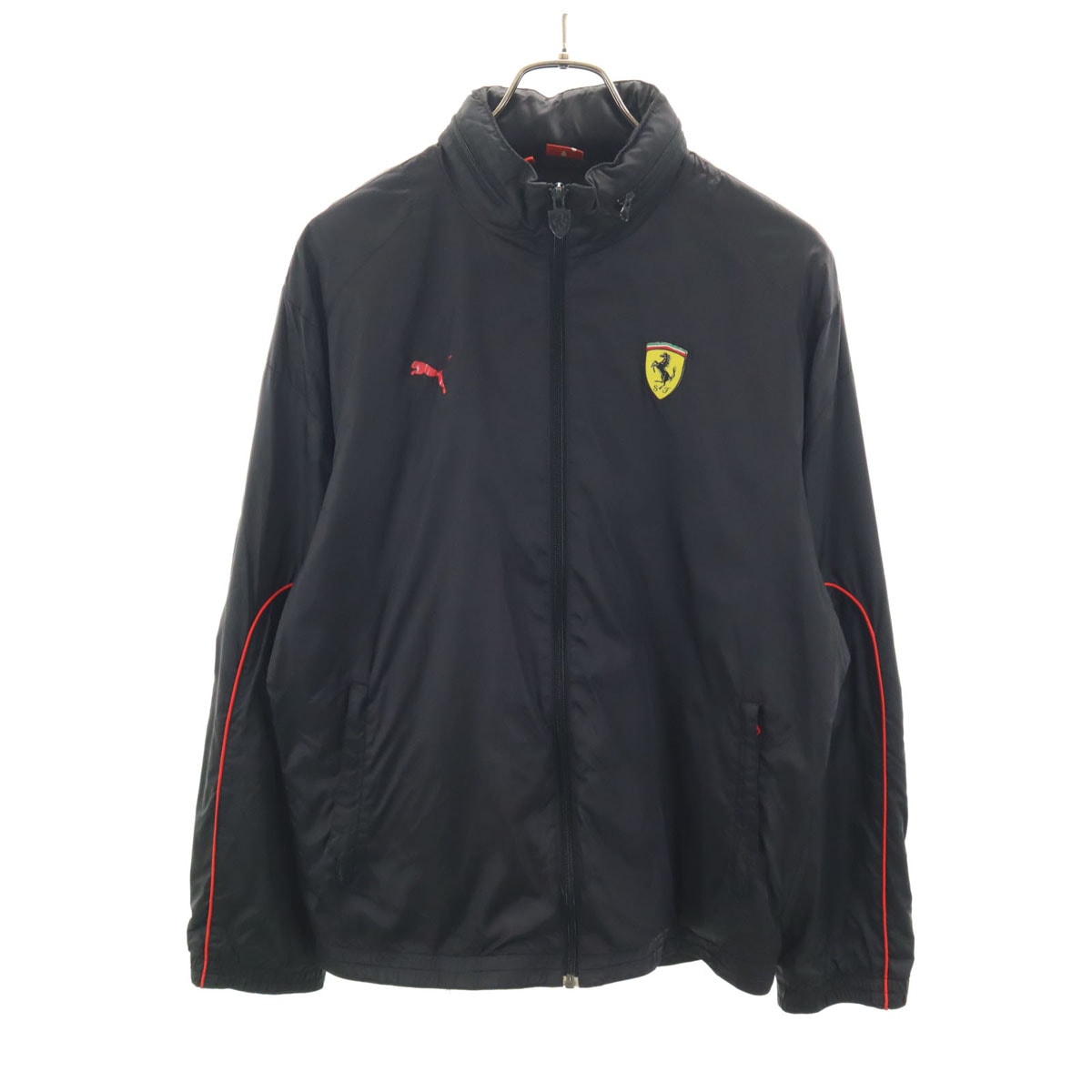 PUMA プーマ ナイロンジャケット M ブラック Ferrari