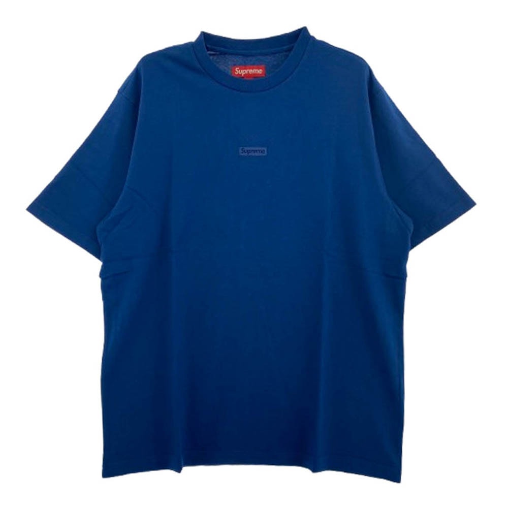Supreme シュプリーム Tシャツ 23AW High Density Small Box S/S ハイデンシティースモールボックスショートスリーブトップ Tシャツ ライトネイビー M ライトネイビー系【極上美品】【中古】