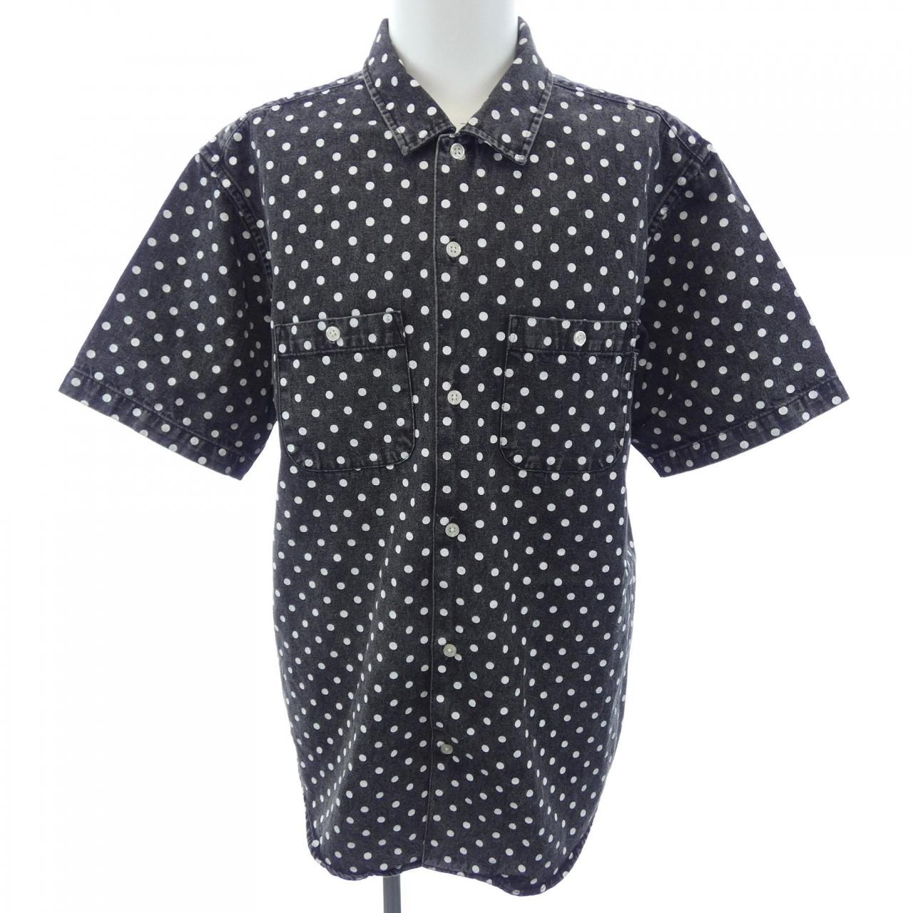 シュプリーム SUPREME POLKA DOT DENIM S/Sシャツ