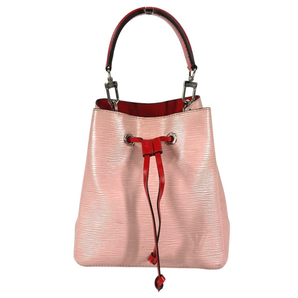 ルイヴィトン LOUIS VUITTON ネオノエ M54370 エピ カバン 巾着 バイカラー ハンドバッグ エピレザー ローズバレリーヌ ピンク