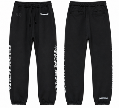 Chrome Hearts Logo Sweat Pants "Black"
