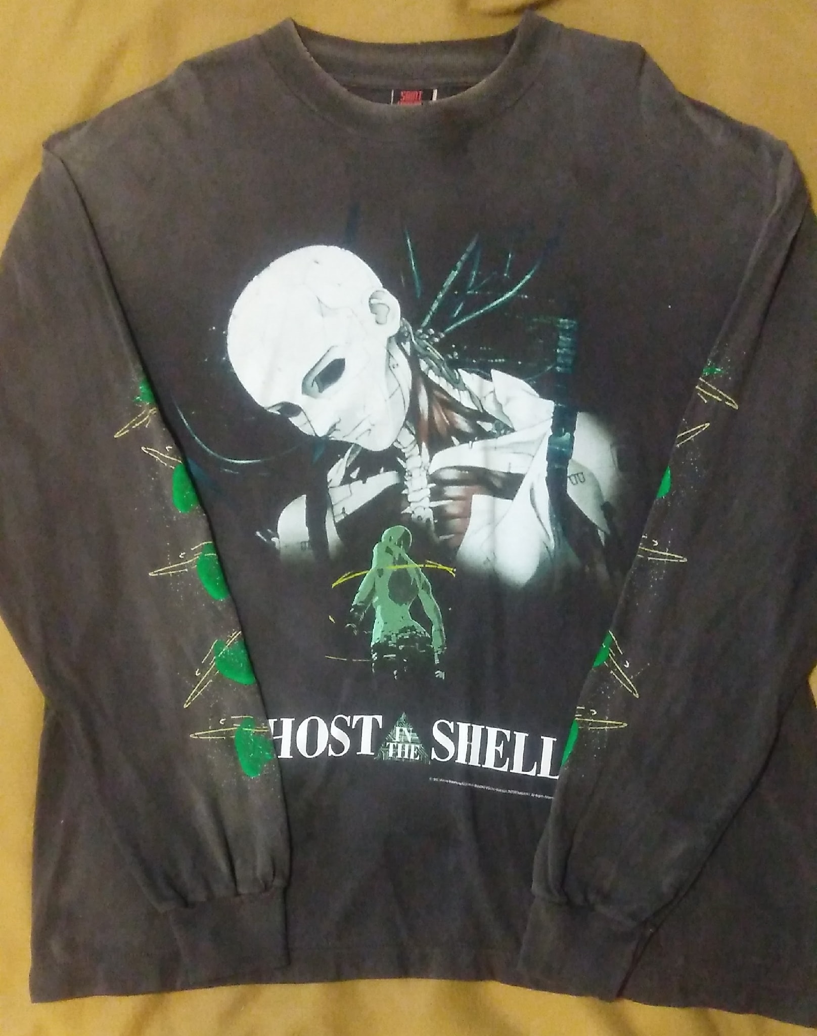 SAINT Mxxxxxx x Ghost In The Shell GS_LS Tee_GITS "Black"