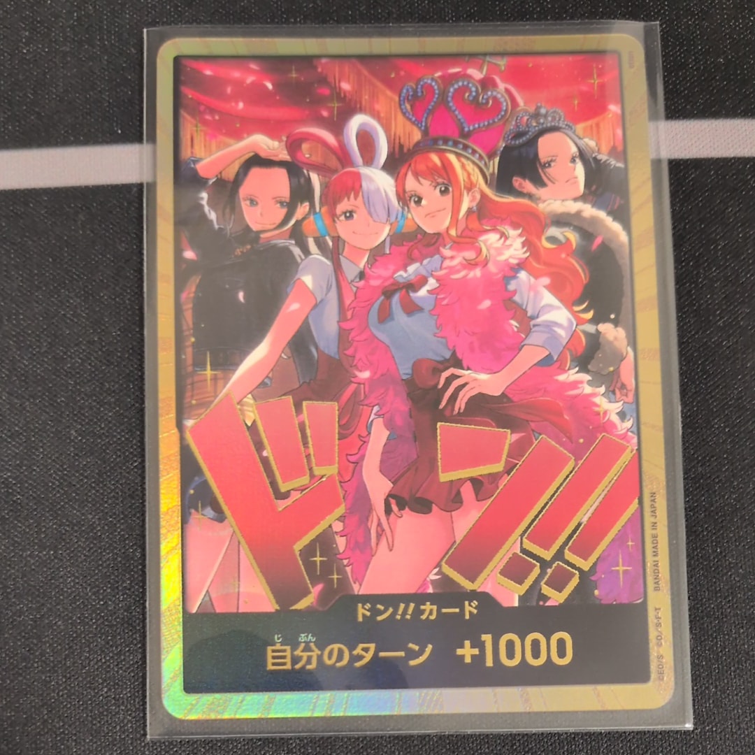 PSA10】ドン!!カード : ロビン&ウタ&ナミ&ハンコック スーパーパラレル