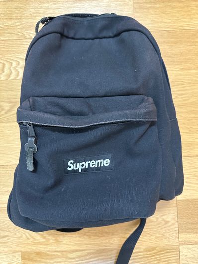 Supreme Canvas Backpack "Black"