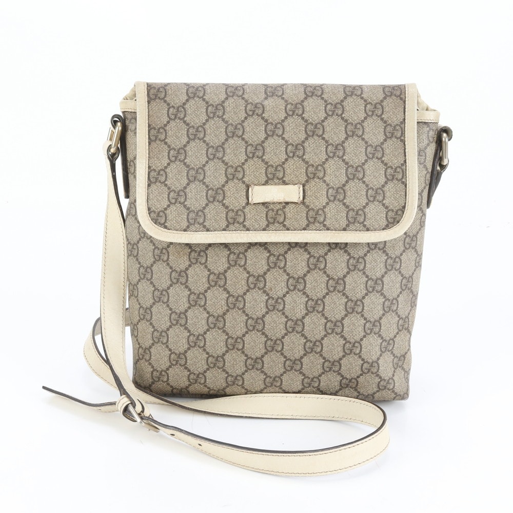 ■美品 グッチ GGスプリーム 223666 ショルダーバッグ