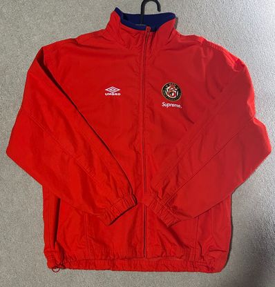 Supreme /Umbro Cotton Ripstop Track Jacket "Red"