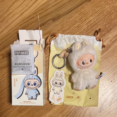 POP MART THE MONSTERS (LABUBU) Pin for Love Series-Vinyl Plush Pendant (A-M) A