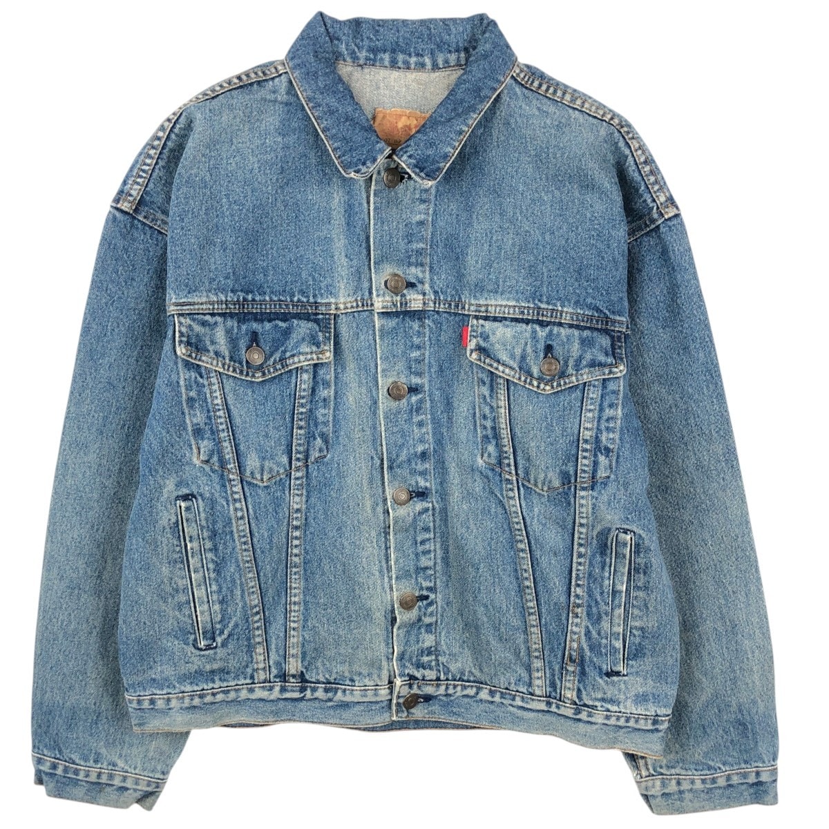 古着 ~90年代 リーバイス Levi's 70507-0218 デニムジャケット Gジャン USA製 メンズL相当 ヴィンテージ/eaa665914
