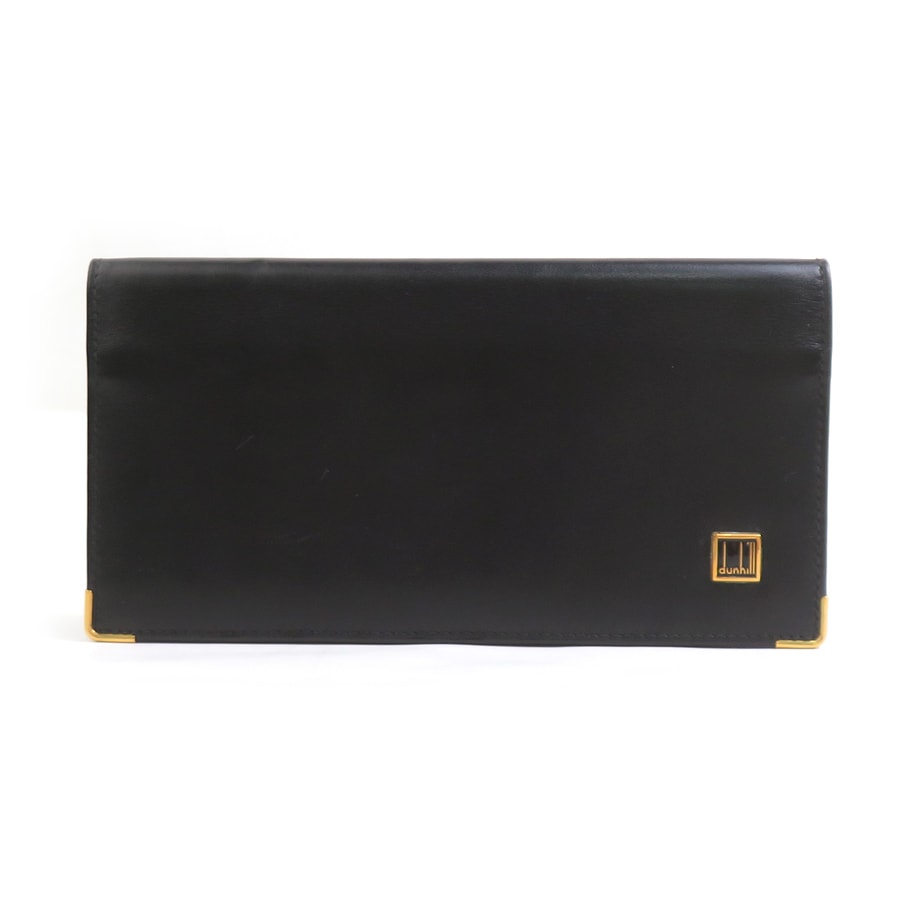 ダンヒル Dunhill 札入れ レザー ブラック メンズ【中古】 h31583a