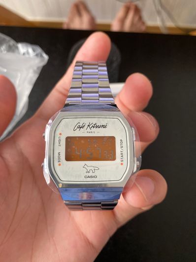 Cafe Kitsune x Casio A168WECK-7AJR