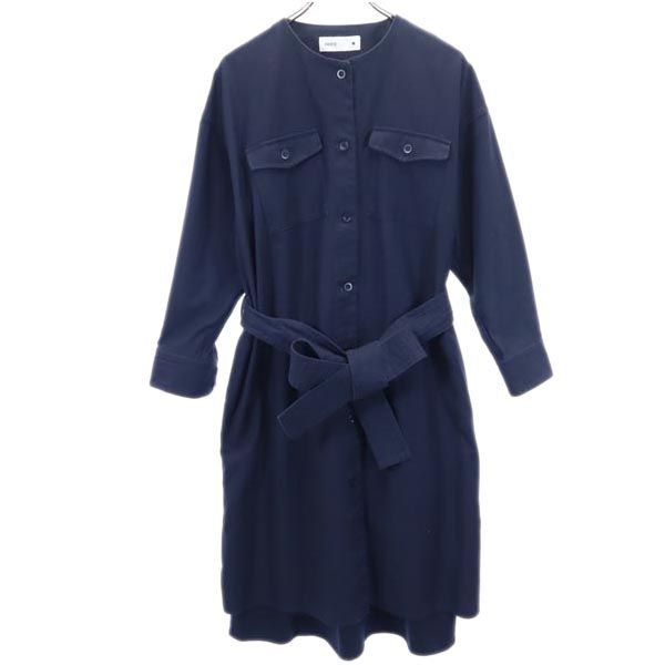 CONVERSE ワンピース風 ノーカラーコート