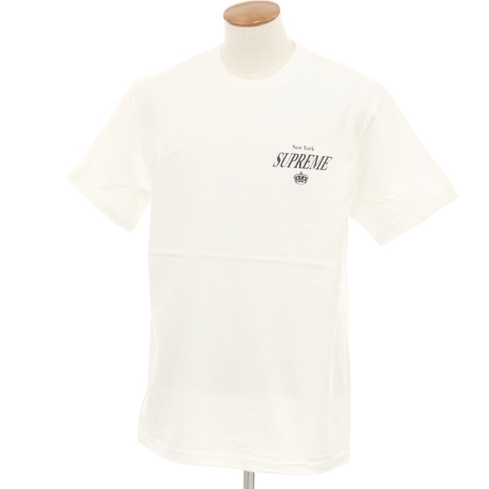 【中古】シュプリーム Supreme 2024年秋冬 4 Life Tee コットン クルーネック 半袖Tシャツ ホワイト【サイズM】【メンズ】