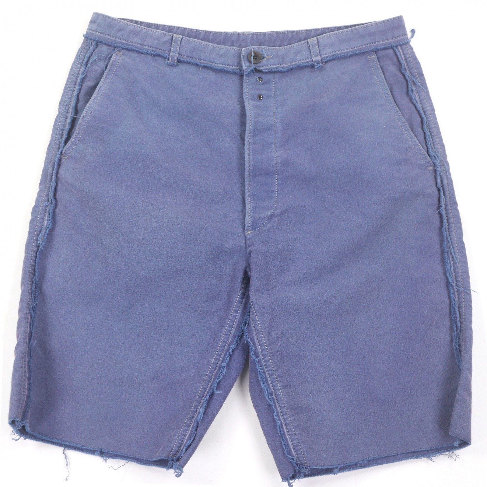 極美品 メゾンマルジェラ10 ショートパンツ ブルー系 48 S50MU0064