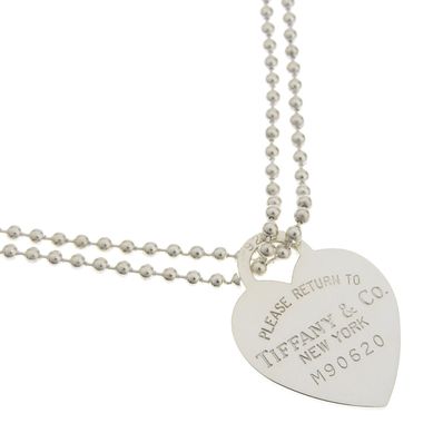 ティファニー リターントゥティファニー ハートタグ ボールチェーン レディースネ