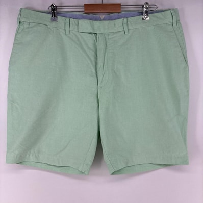 古着 ポロバイラルフローレン Polo by Ralph Lauren ショートパンツ チノパン ジップ ハーフパンツ 大きいサイズ w42 グリーン メンズ