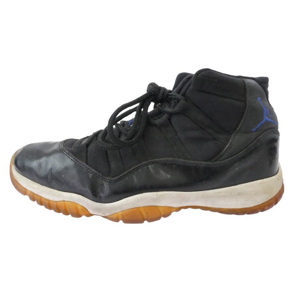 NIKE AIR JORDAN ナイキ ジョーダン スニーカー 136046-041 観賞用 AIR JORDAN 11 RETRO SPACE JAM AJ11 エアジョーダン レトロ スペース ジャム スニーカー ブラック系 29cm【中古】