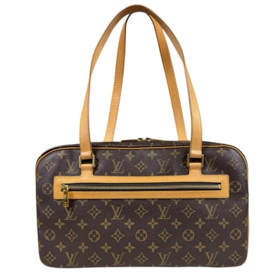 ルイヴィトン シテGM モノグラム ショルダーバッグ モノグラムキャンバス M51181 ブラウン レディース LOUIS VUITTON 中古