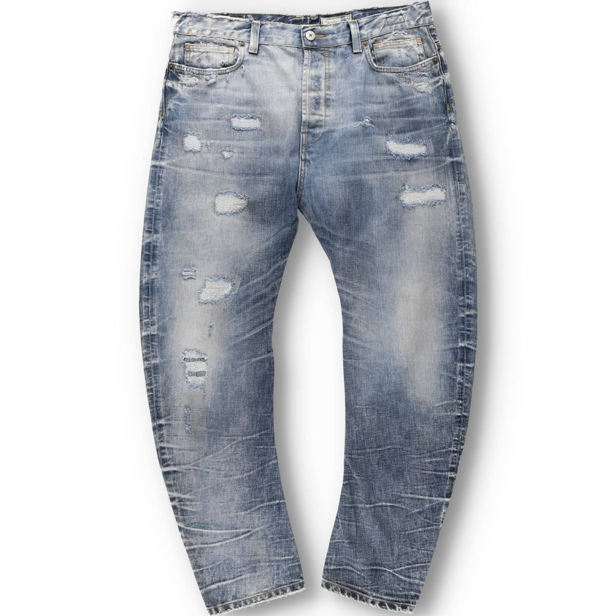 古着 ドルチェアンドガッバーナ DOLCE&GABBANA テーパードデニムパンツ イタリア製 メンズw38相当/daa000375