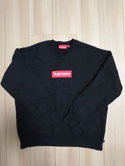Supreme Box Logo Crewneck "Black" (22FW)