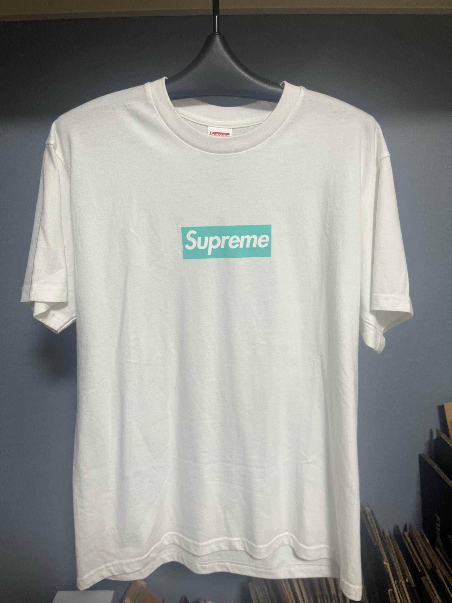 Supreme / Tiffany & Co. Box Logo Tee "White"