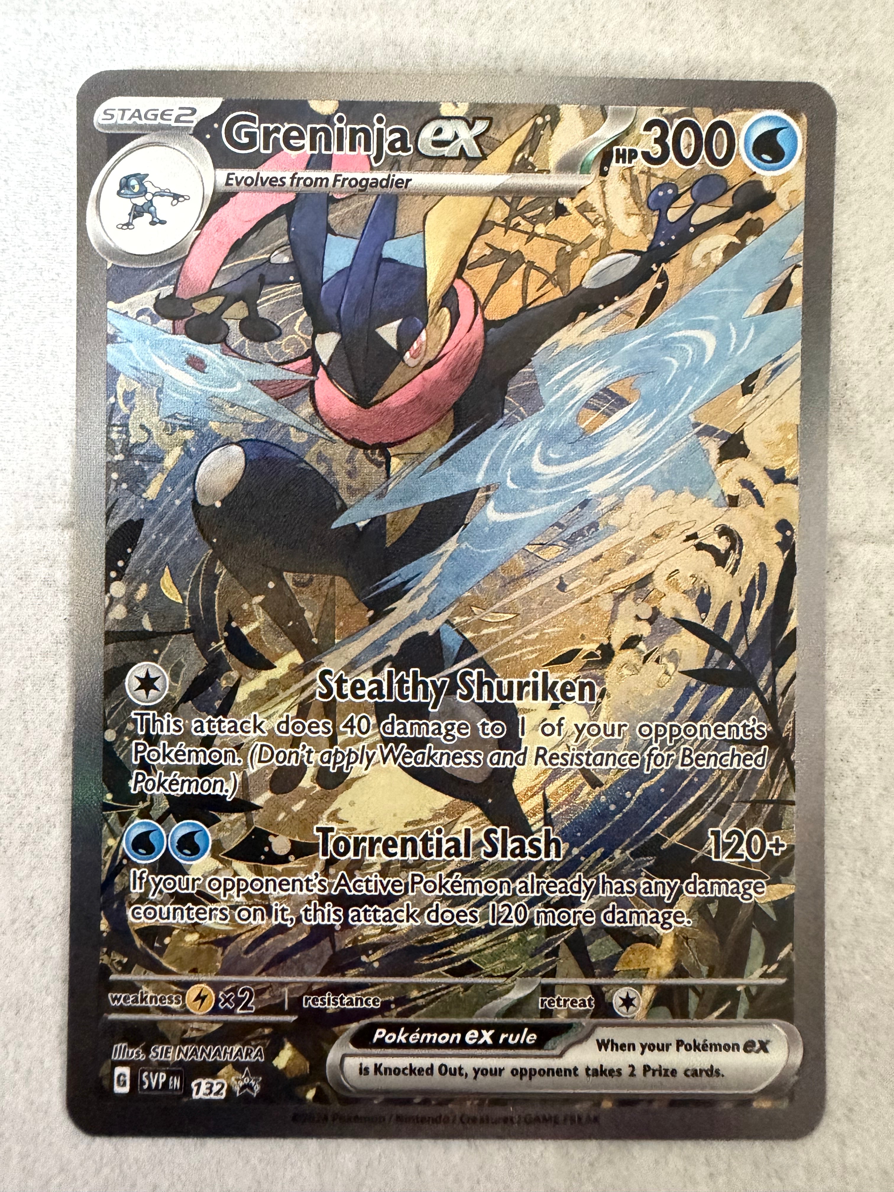 PSA10】ゲッコウガex P [SVP EN 132]【英語版】(スカーレット