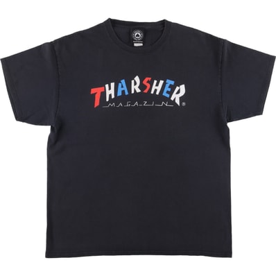 古着 スラッシャー THRASHER サーフ スケートTシャツ メンズL相当/eaa556870