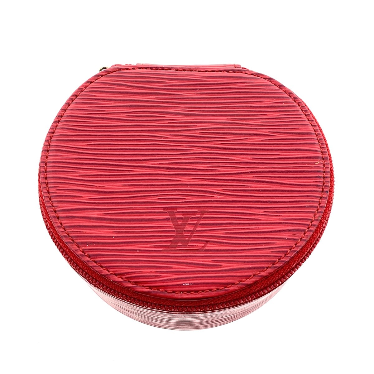 LOUIS VUITTON ルイ・ヴィトン エピ・エクランビジュー10 その他小物 M48217 ジュエリーケース エピレザー レッド  レディース【中古】