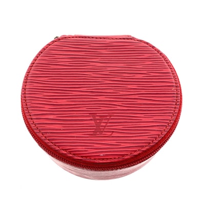 LOUIS VUITTON ルイ・ヴィトン エピ・エクランビジュー10 その他小物 M48217 ジュエリーケース エピレザー レッド レディース【中古】