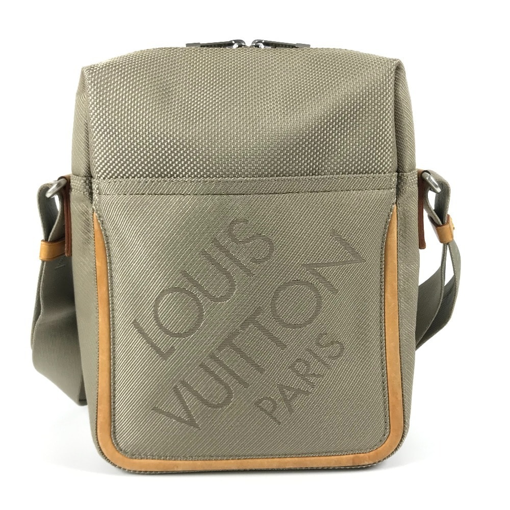 ルイヴィトン LOUIS VUITTON シタダン M93041 モノグラムジェアン 斜め掛け カバン ポシェット ショルダーバッグ ダミエジェアンキャンバス サーブル グレー