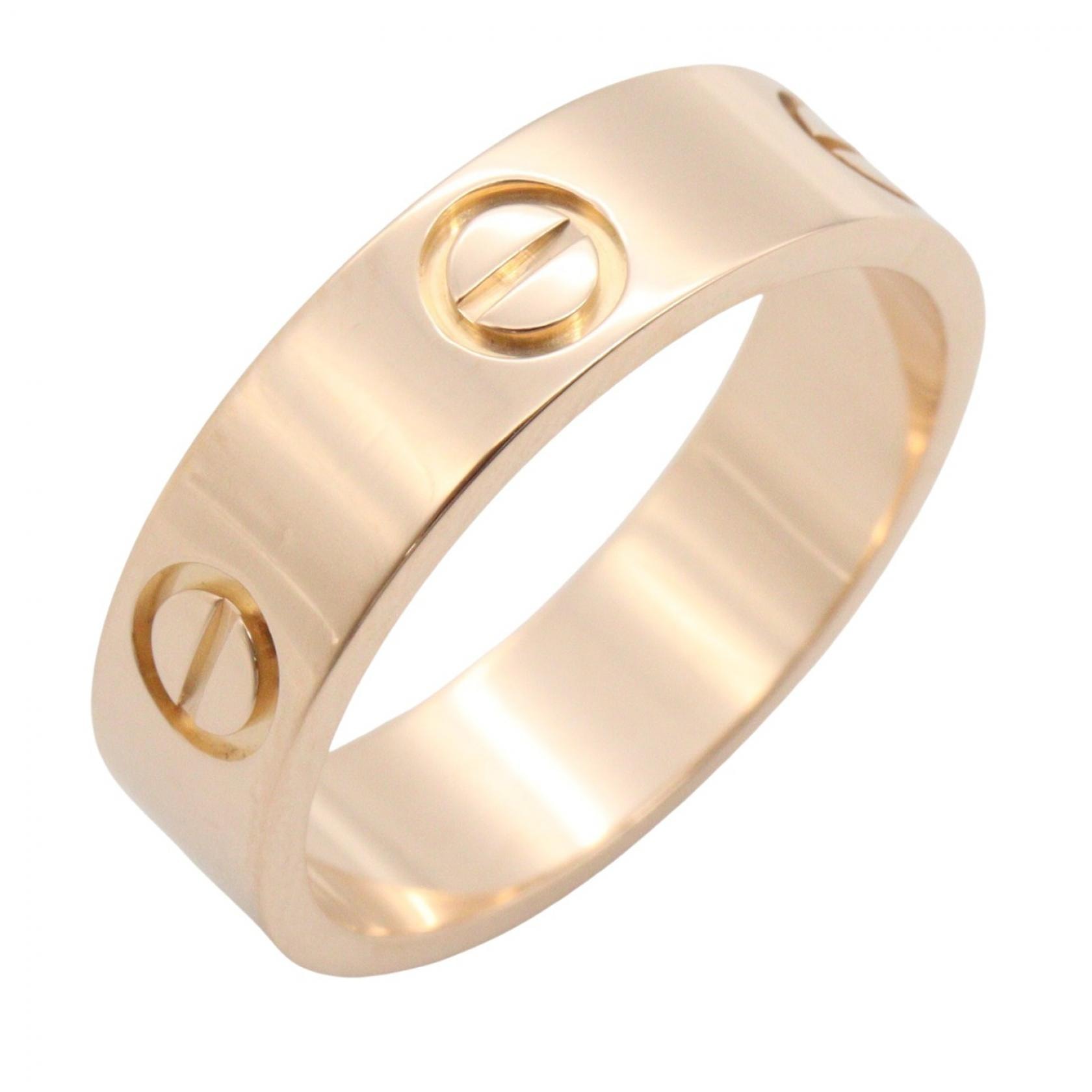 カルティエ CARTIER ラブリング リング・指輪 ジュエリー K18PG(ピンクゴールド) メンズ レディース ゴールド系 B4084600 【中古】