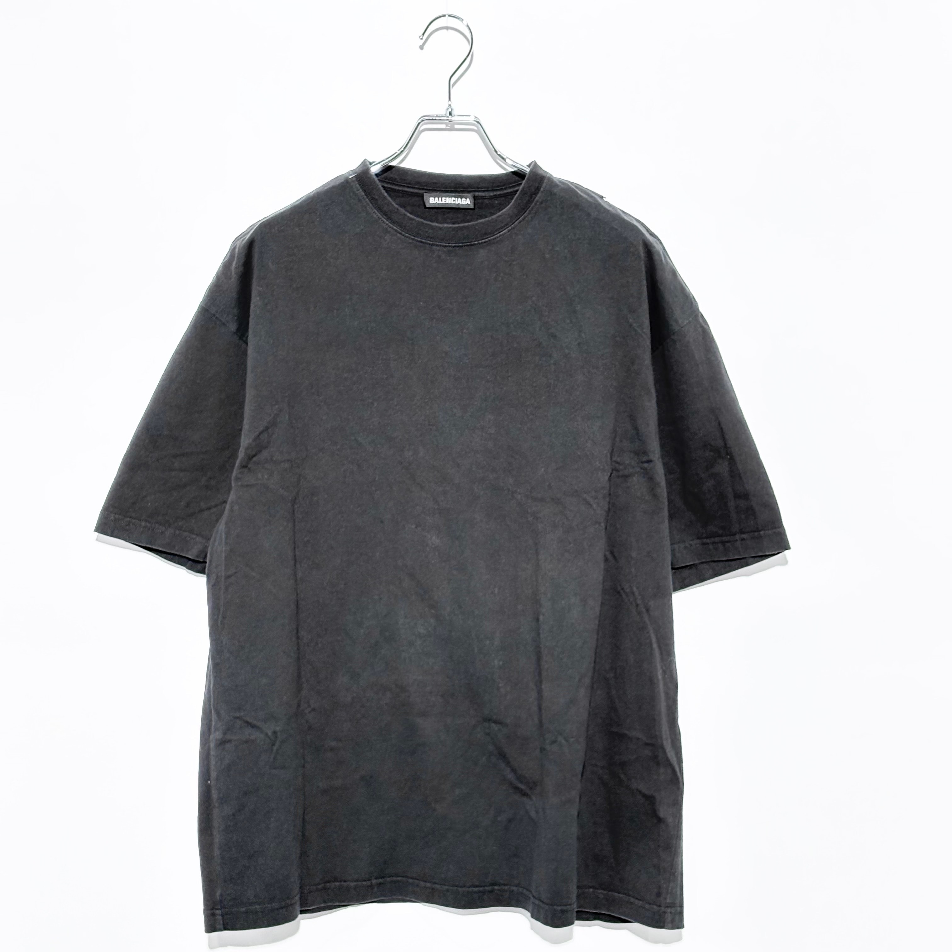 バレンシアガ ショルダー タグ 半袖 Tシャツ