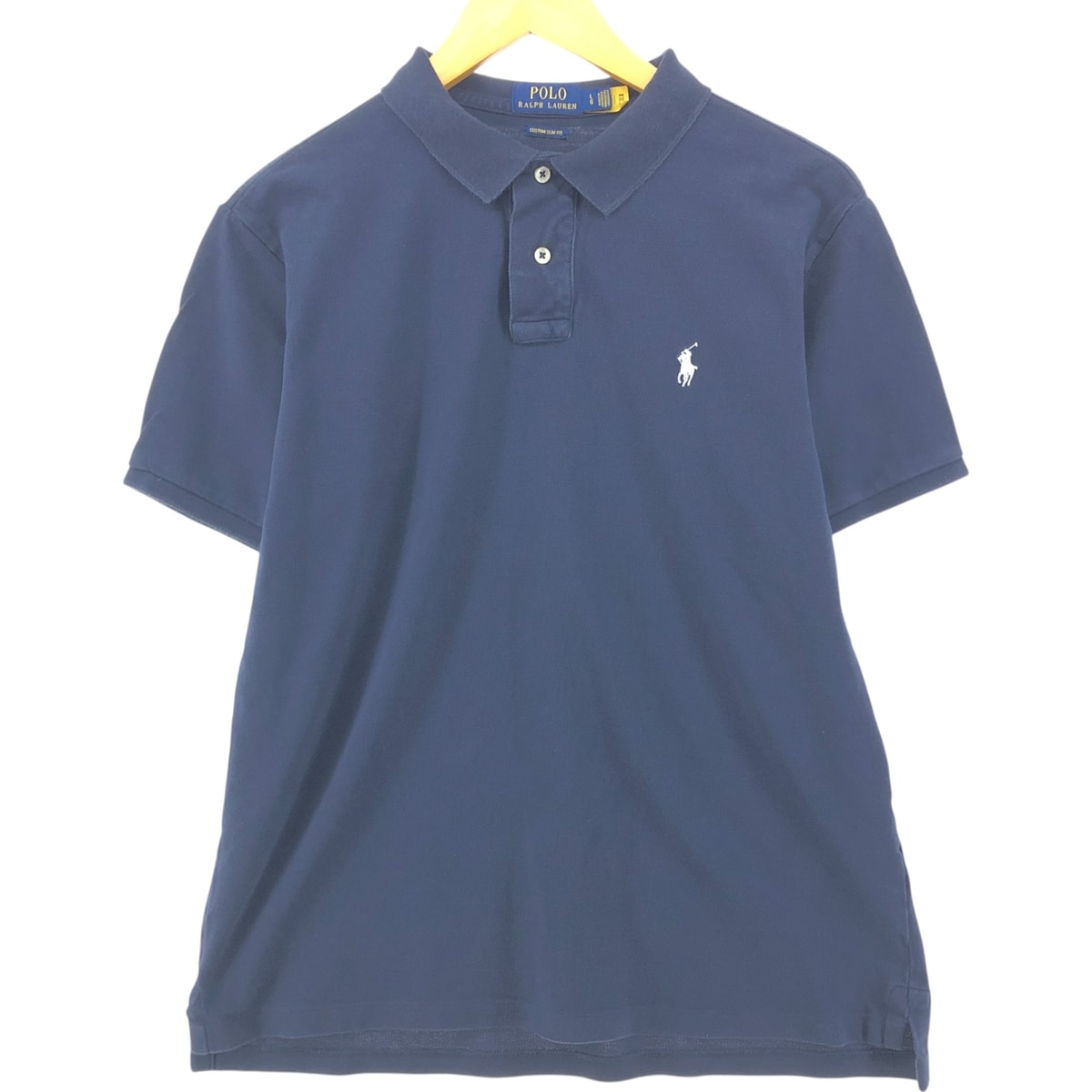 古着 ラルフローレン Ralph Lauren POLO RALPH LAUREN CUSTOM SLIM FIT 半袖 ポロシャツ メンズL相当/eaa551373