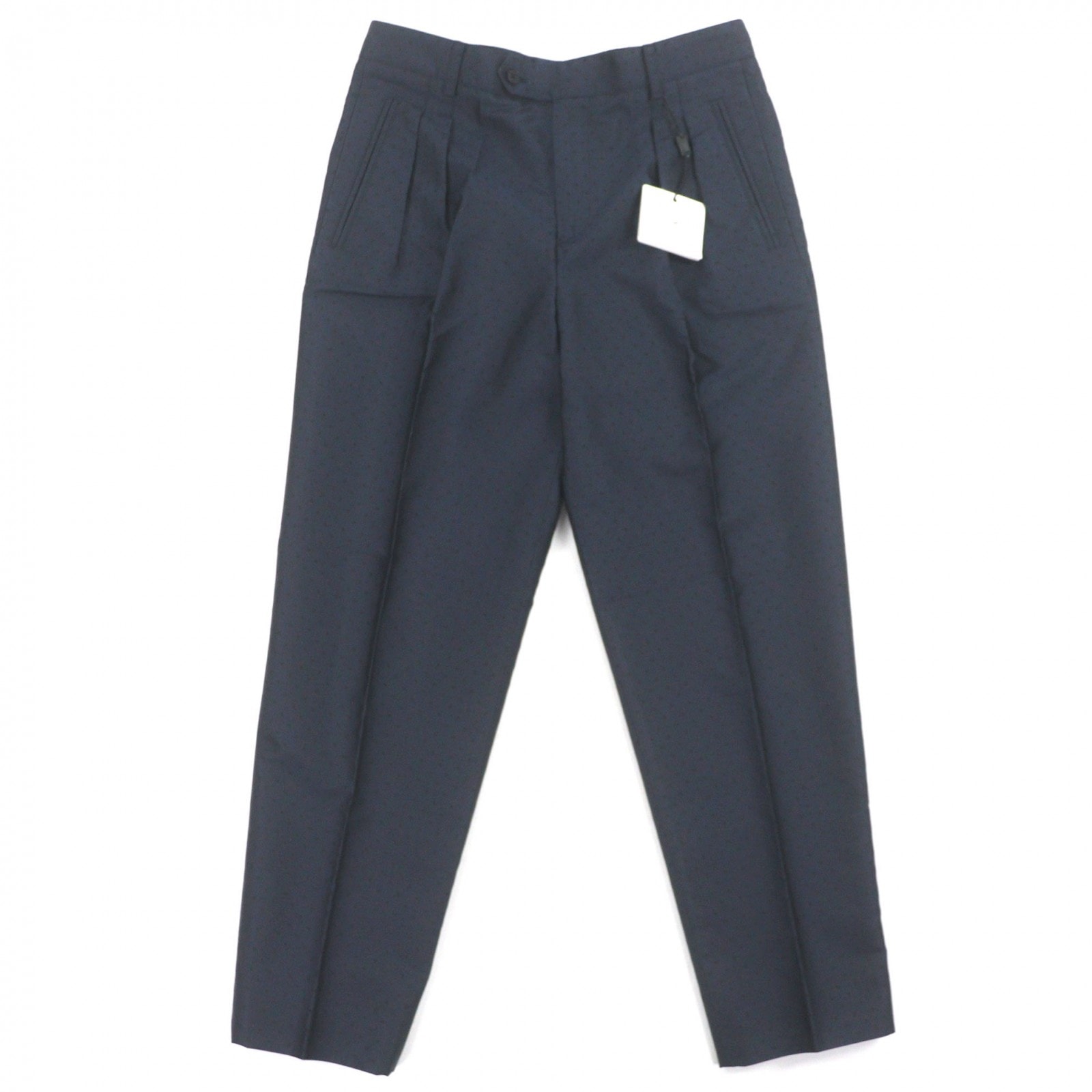未使用品 エルメス パンツ ネイビー メンズ 38