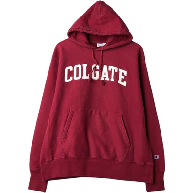 古着 チャンピオン Champion REVERSE WEAVE リバースウィーブ カレッジ スウェットプルオーバーパーカー メンズL相当/eaa477289