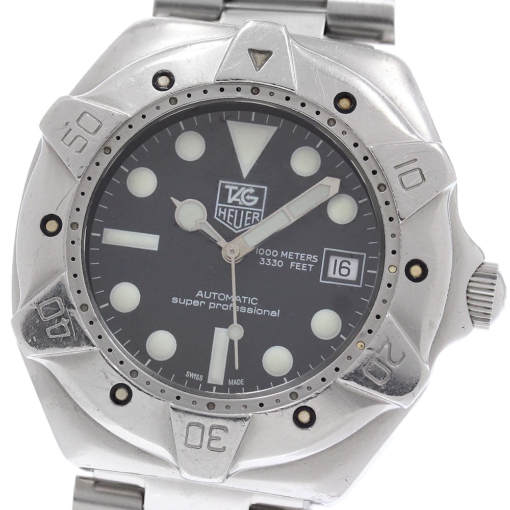 タグホイヤー スーパープロフェッショナル 840.006-2 メンズ 【中古】