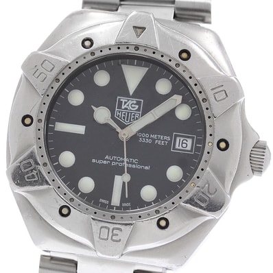 タグホイヤー スーパープロフェッショナル 840.006-2 メンズ 【中古】