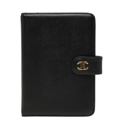 シャネル ココマーク 手帳カバー レザー レディース CHANEL 【中古】