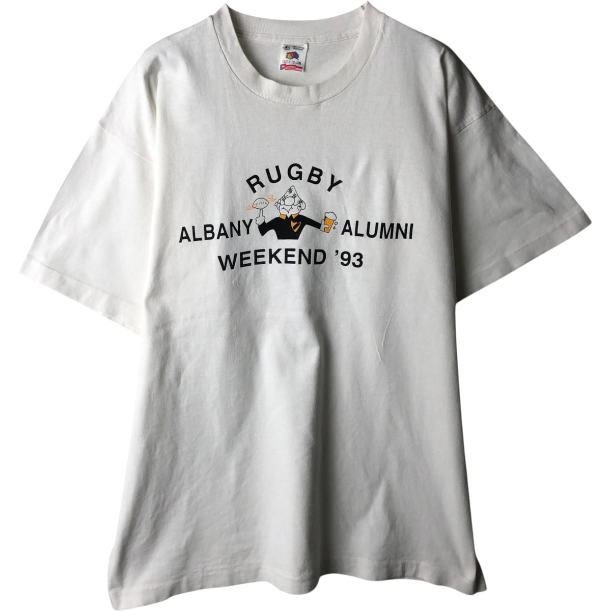 古着 90年代 フルーツオブザルーム FRUIT OF THE LOOM プリントTシャツ USA製 メンズXL相当 ヴィンテージ/eaa638823