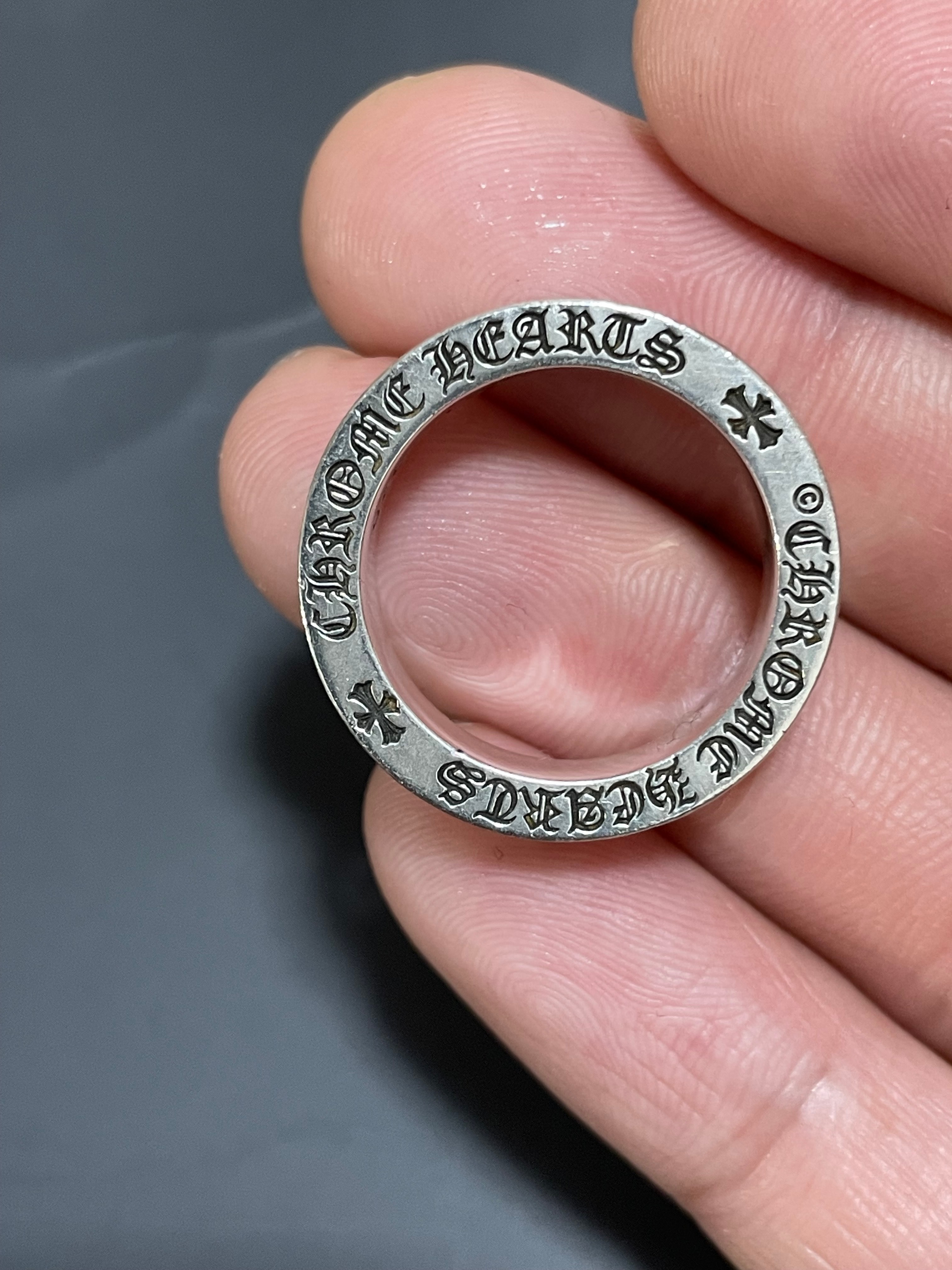 クロムハーツ スペーサーリング 6mm CH フォーエバー "シルバー"