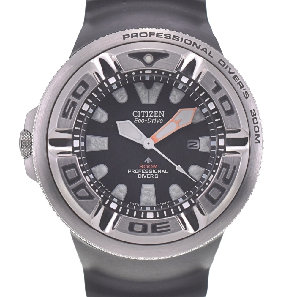 値下 シチズン CITIZEN BJ8050-08E プロマスター プロフェッショナル ダイバーズ エコドライブ メンズ 良品 □#141776