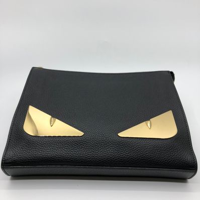 FENDI Bugs Clutch "Black"