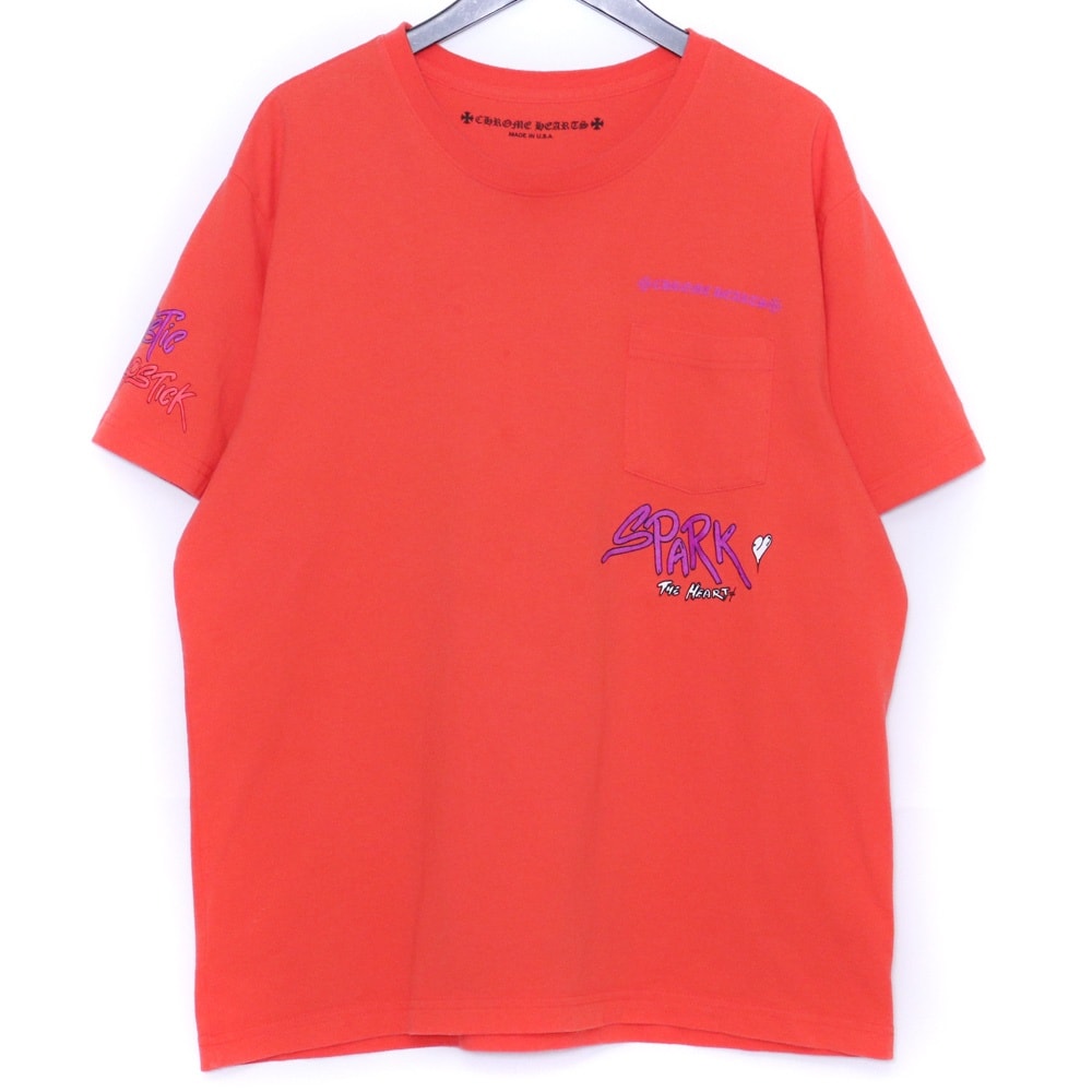 Chrome Hearts Matty Boy Sadistic Lipstick Tee "Red"