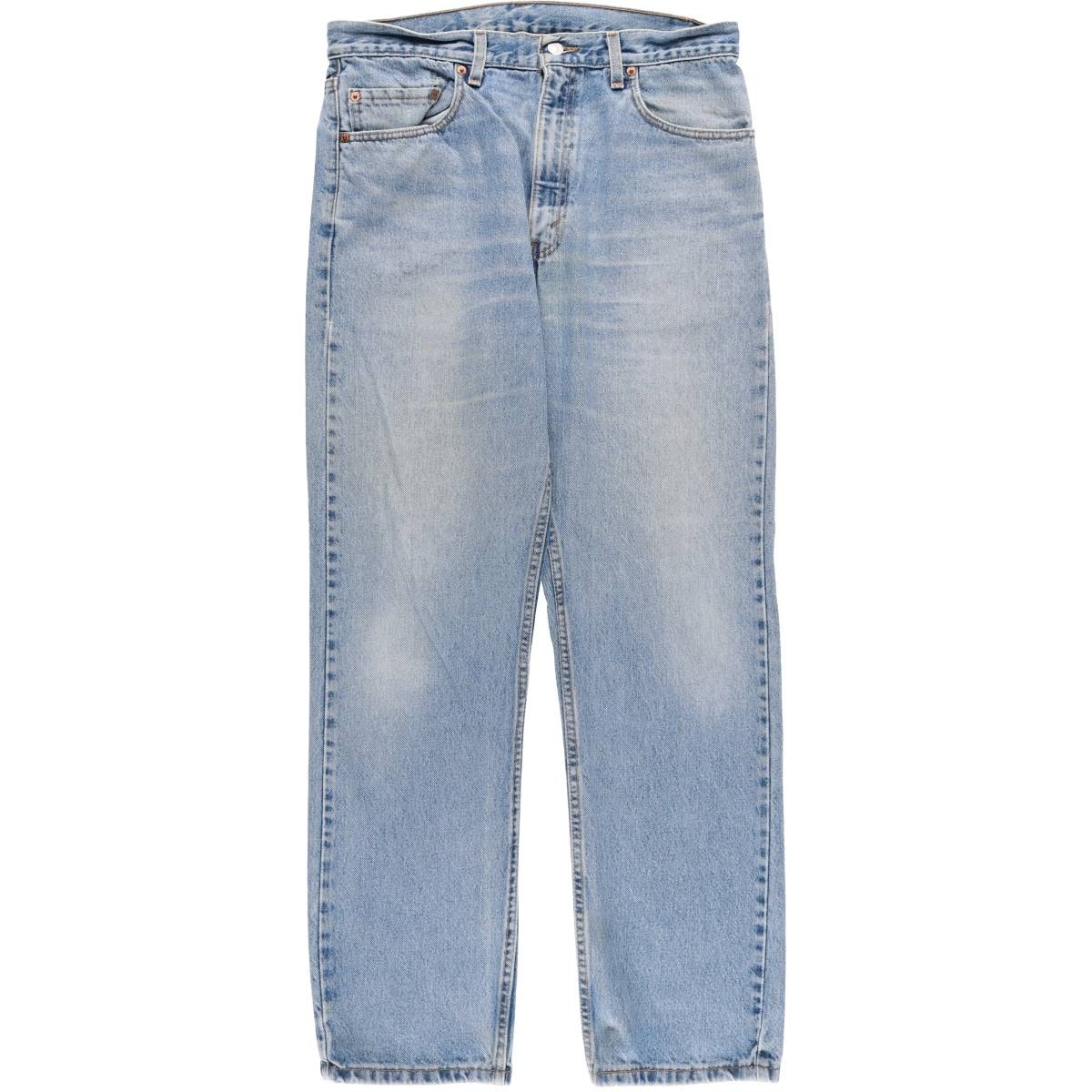 古着 00年代 リーバイス Levi's 505 REGULAR FIT STRAIGHT LEG テーパードデニムパンツ USA製 メンズw34相当/eaa566628