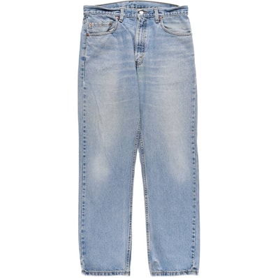 古着 00年代 リーバイス Levi's 505 REGULAR FIT STRAIGHT LEG テーパードデニムパンツ USA製 メンズw34相当/eaa566628