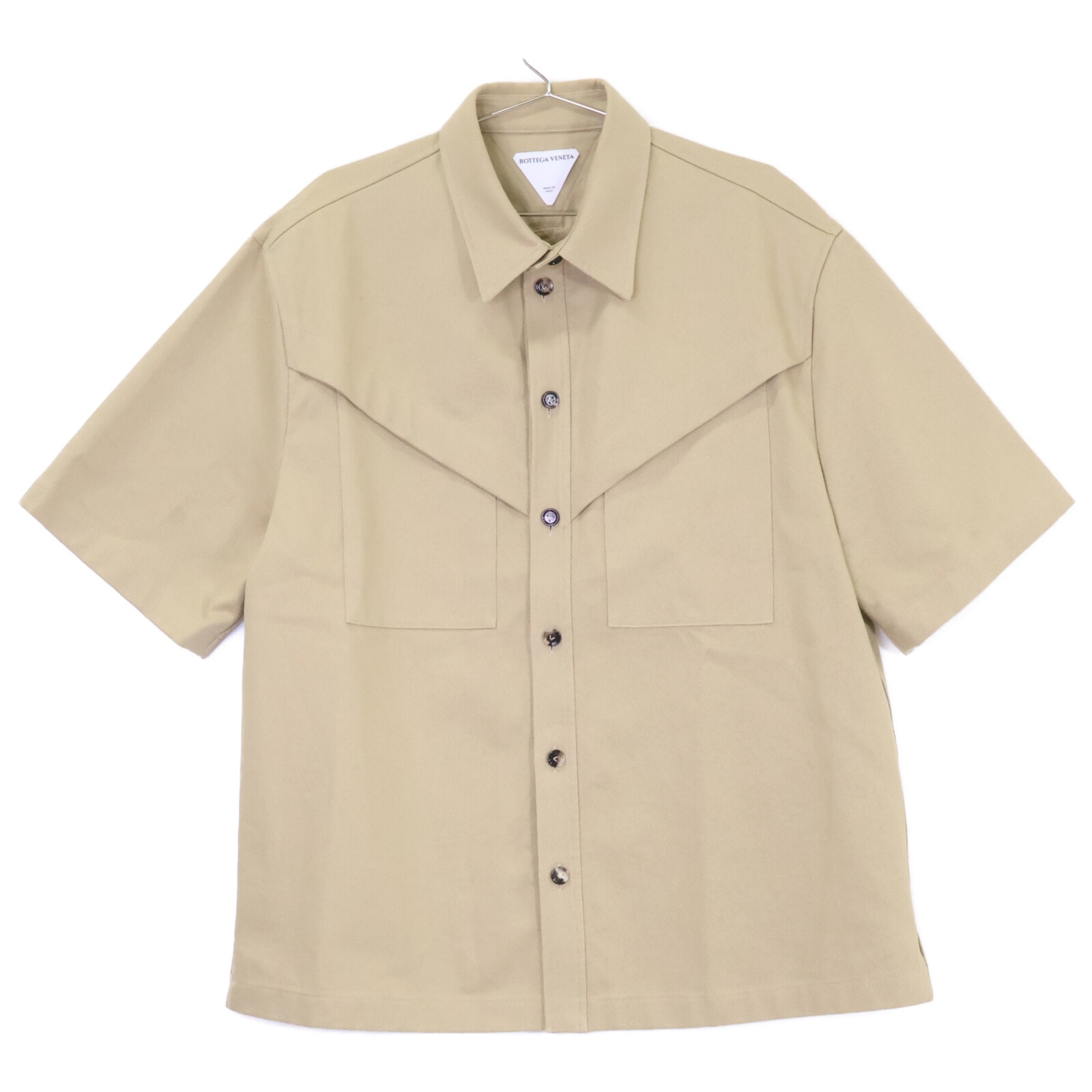 ボッテガヴェネタ 【美品/国内正規】679291 コットン ショートスリーブシャツ 50